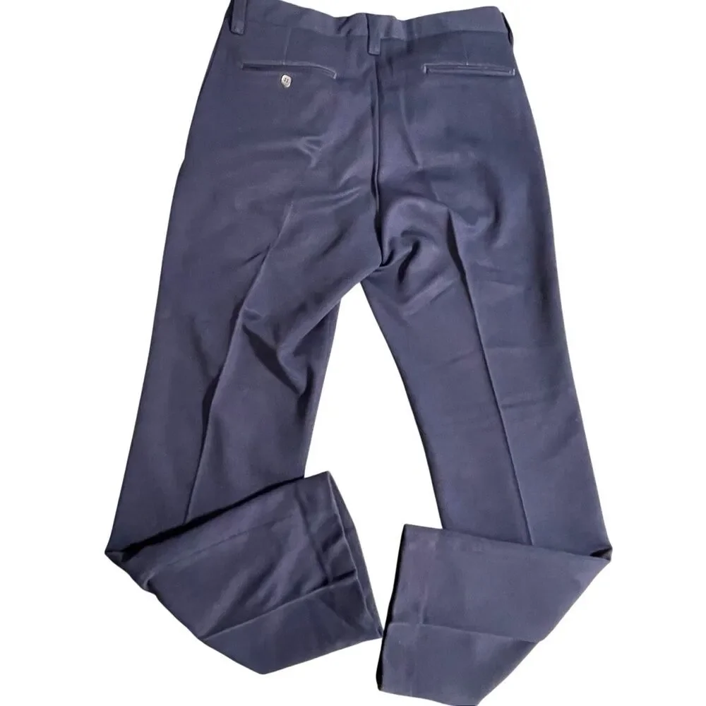 Vintage Farah Men’s Trousers in Iconic Navy Blue size 32